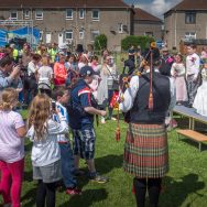 Crowning of the Queen at the WW1 themed Fun Day, 2016